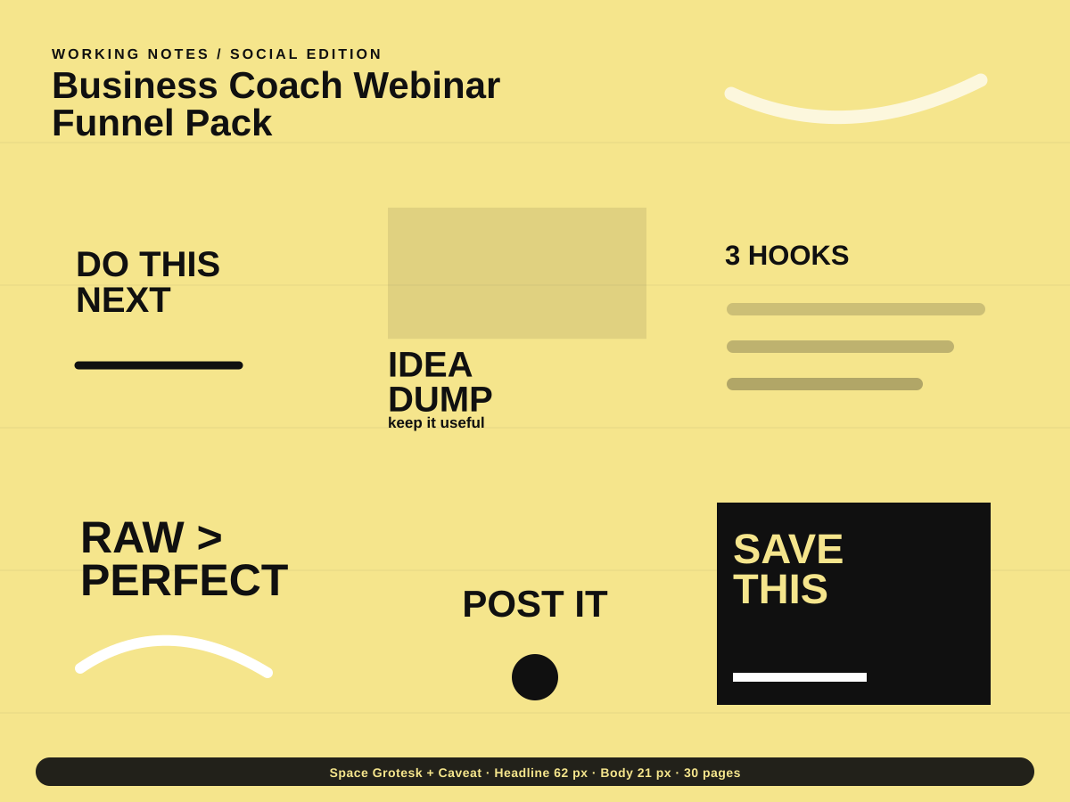Business Coach Webinar Funnel Pack preview