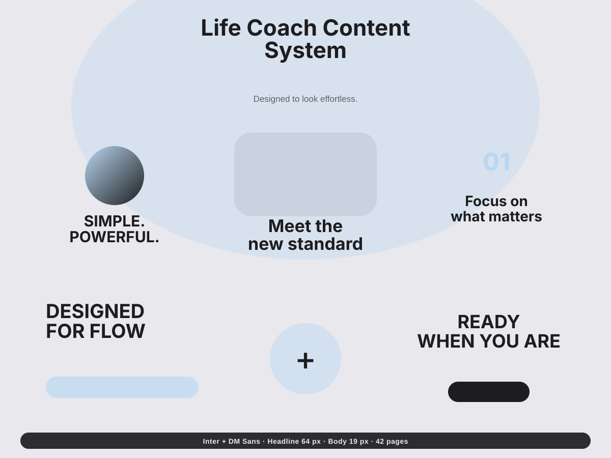 Life Coach Content System preview