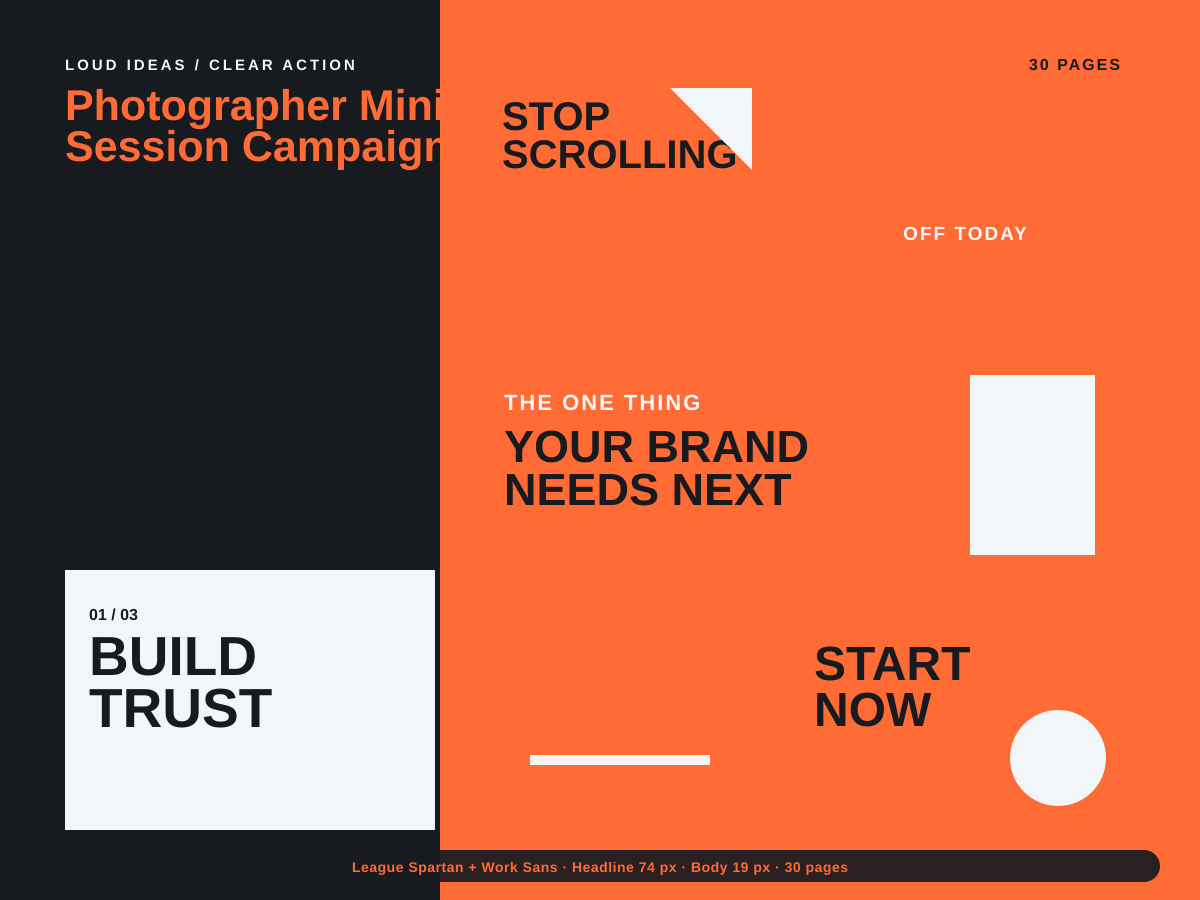 Photographer Mini Session Campaign preview