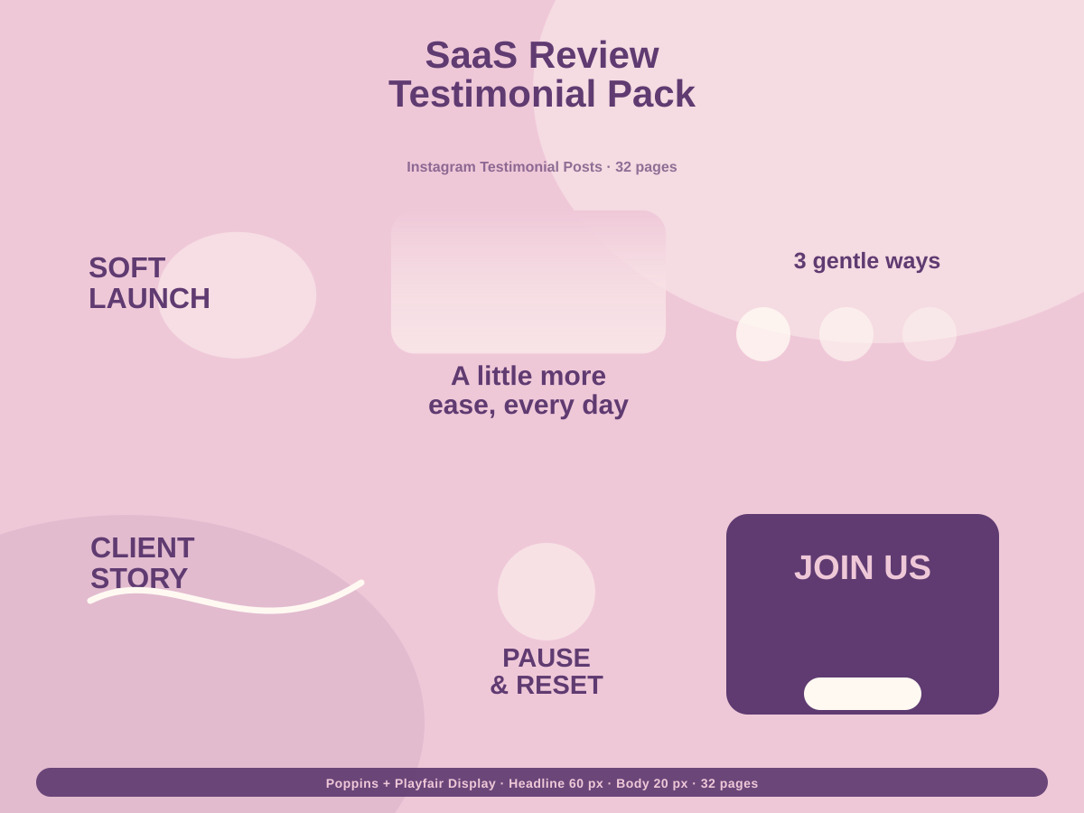 SaaS Review Testimonial Pack preview