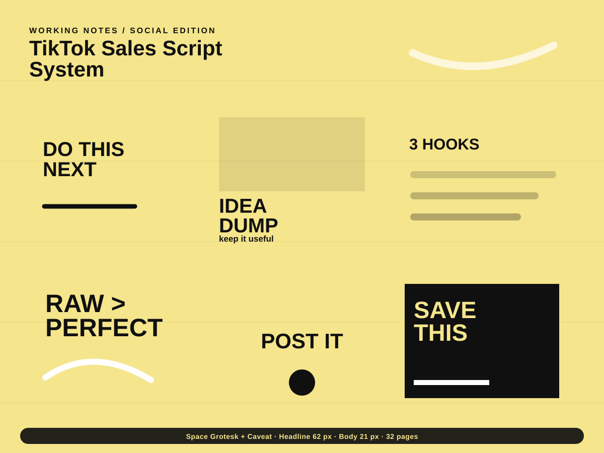 TikTok Sales Script System preview